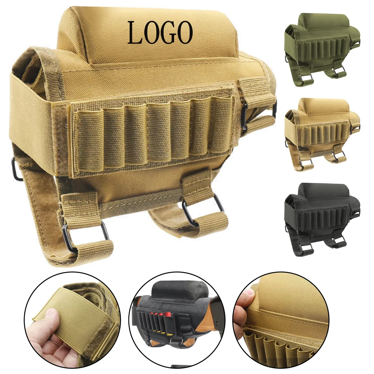Outdoor Hunting Shooting Bullet Bag, custom duffel bag with logo imprint 1