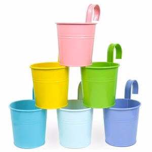 Lightweight Colorful Garden Flower Pots