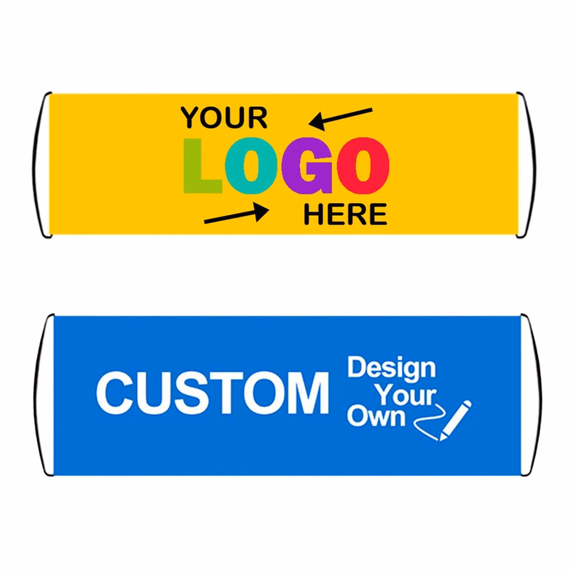 Handheld Pull Banner Flags For Sports Event Cheering