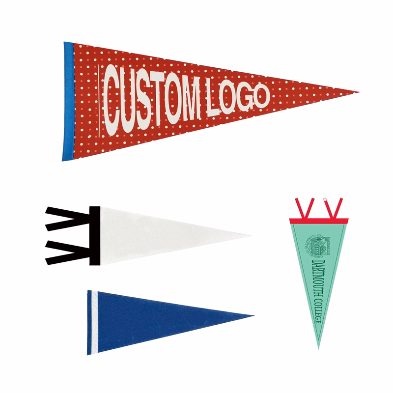 7.8" x 17.7" Full Color Felt Pennant