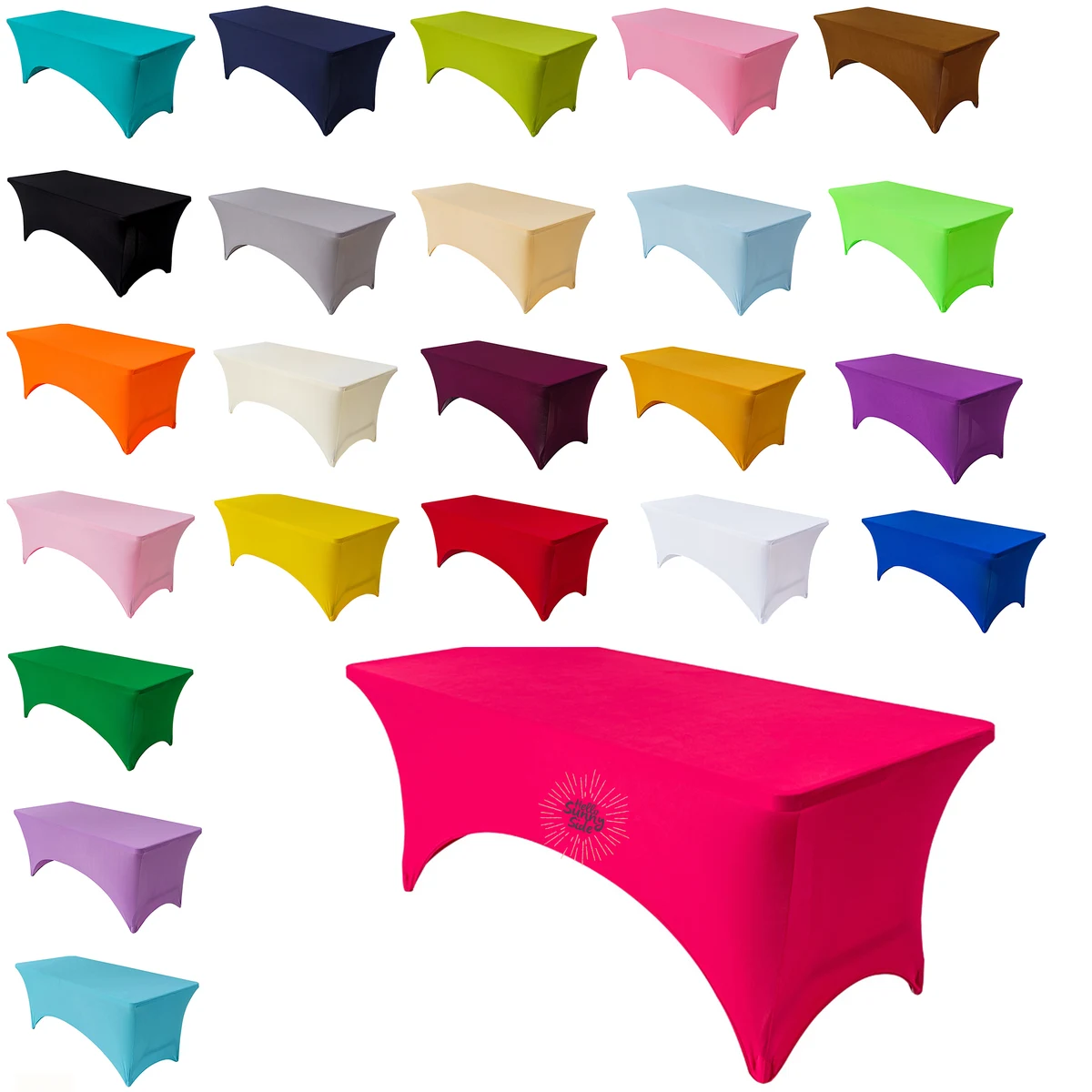 4FT Smooth Drape Spandex Cover Table Cover 1