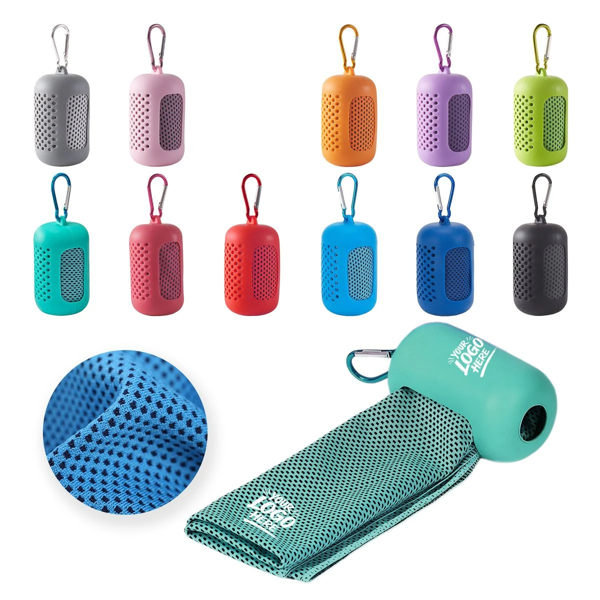 Cooling Ice Silk Towel Quick Dry Sweat Wipe Cloth 1