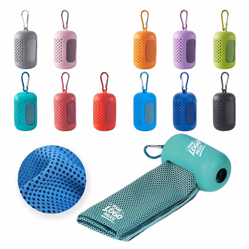 Cooling Ice Silk Towel Quick Dry Sweat Wipe Cloth