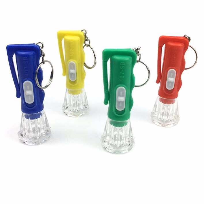 portable mini LED Flashlight key chain