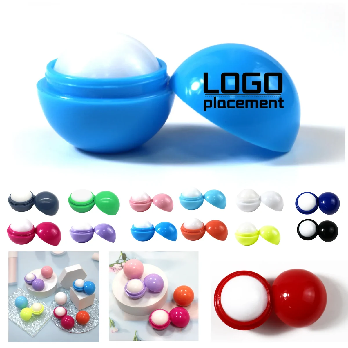 Moisturizing Hydrating Fruity Round Lip Balm 1