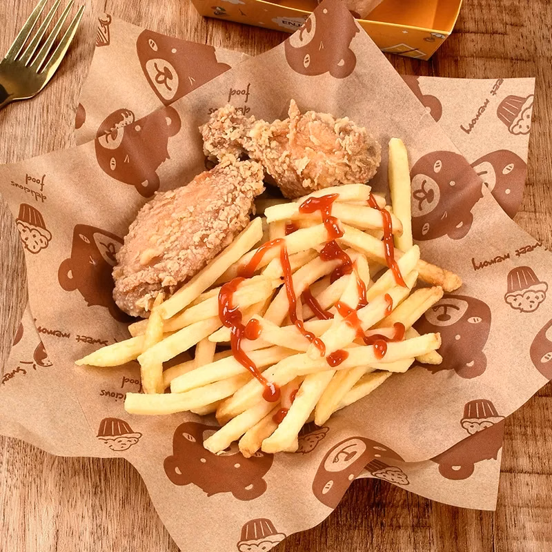 12"x12"Proof Kraft Food Wrap