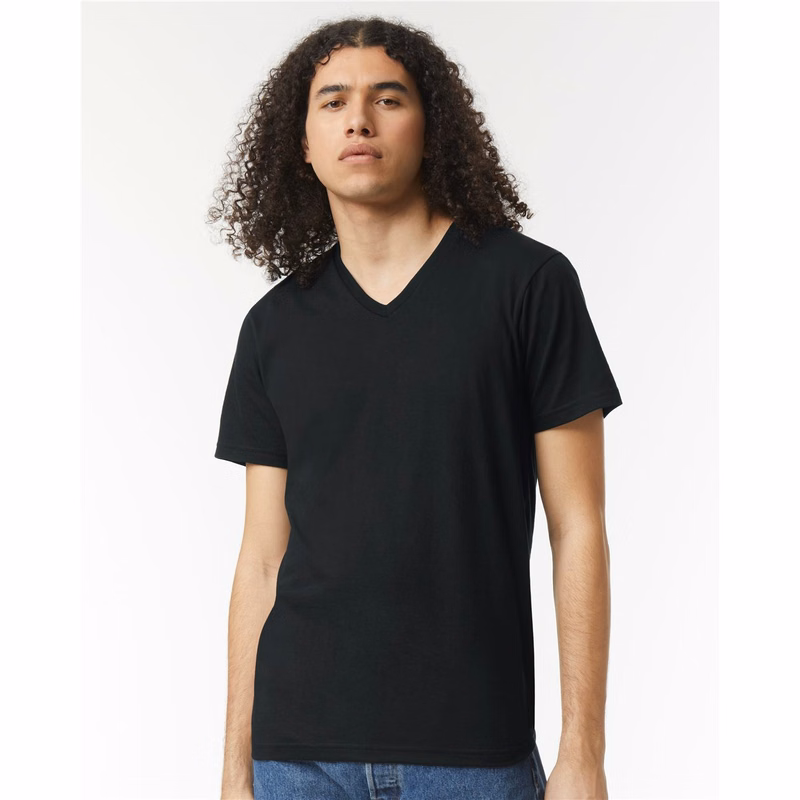 Unisex CVC V-Neck Tee - 2006CVC