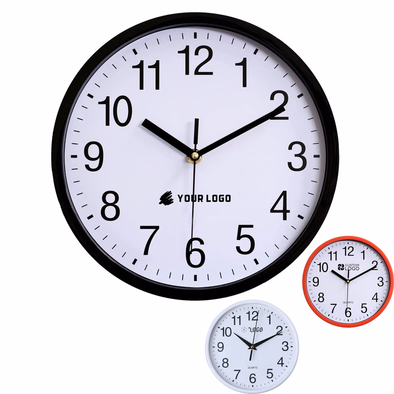 10" Silent Quartz Decorative Quartz Wall Clock
