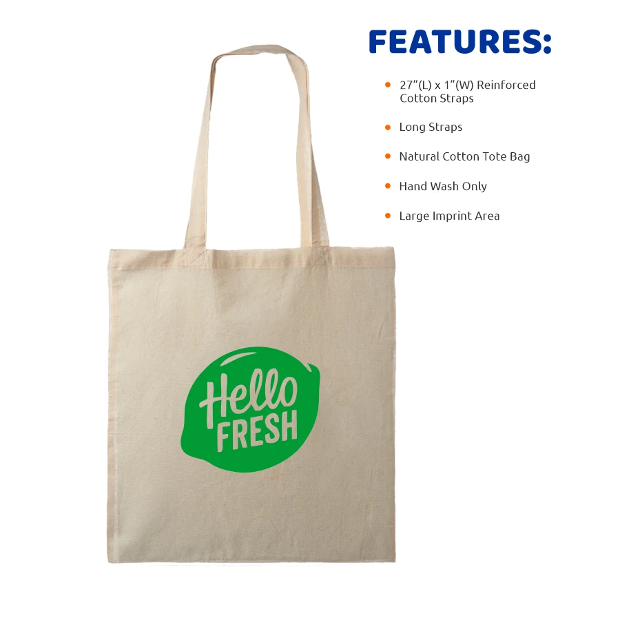 Union Printed - Natural Cotton Fiber Tote Bags 1