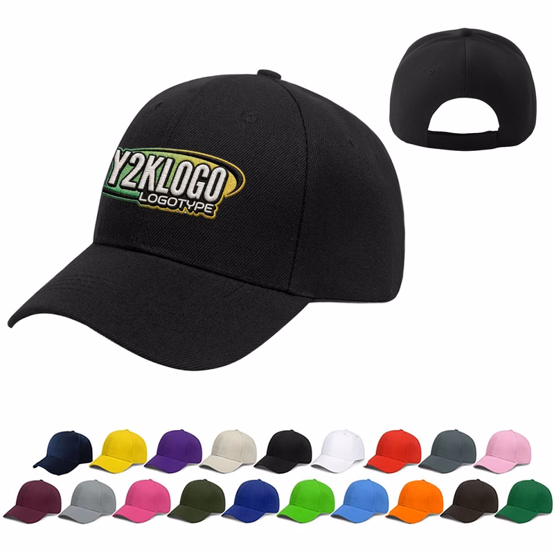 6 Panel Mid Profile Baseball Cap