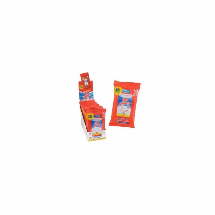 Wet Wipes - 40 Pack
