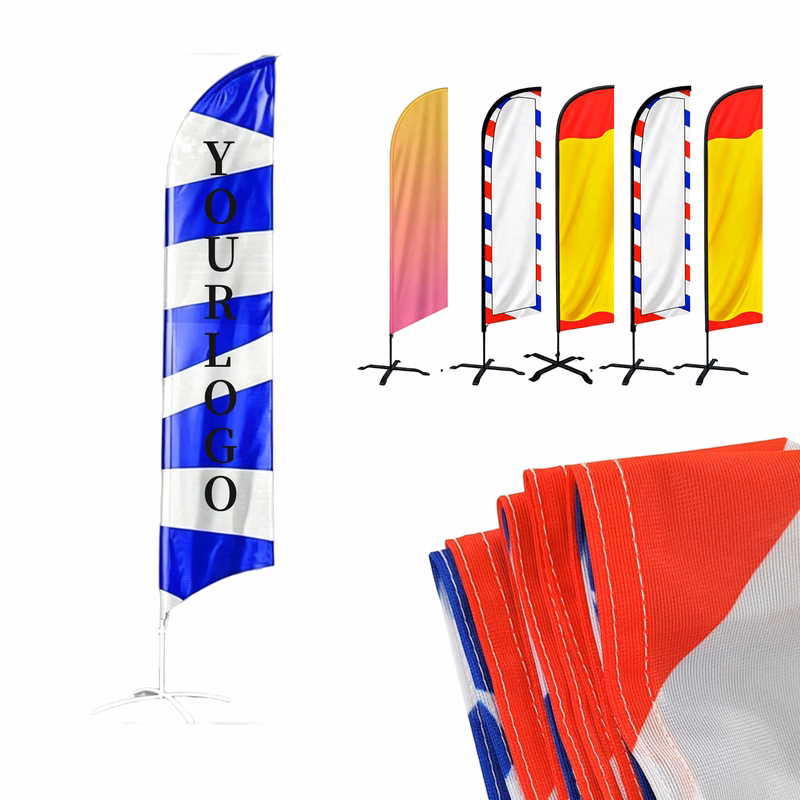Aluminum Fiberglass Beach Flag Cross Base