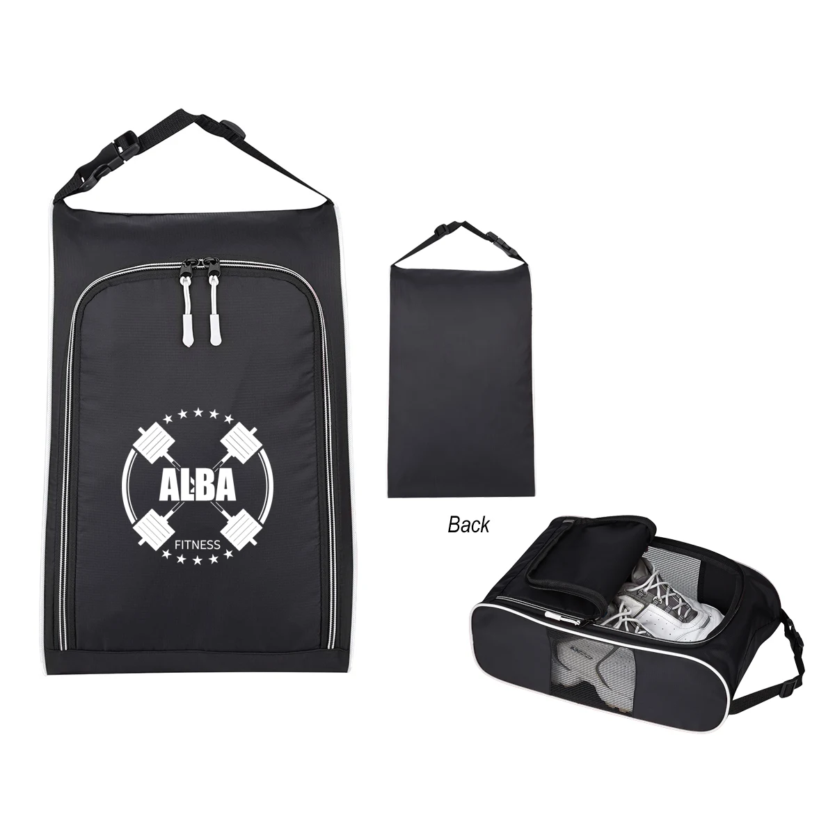 CROSSTOWN SIDE-MESH SHOE BAG 1