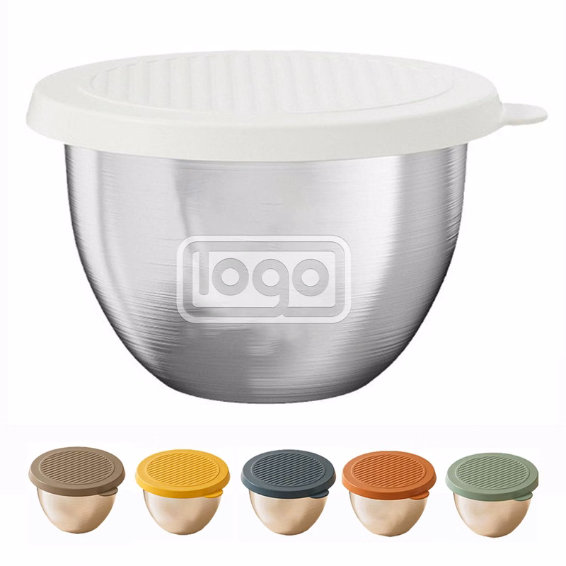 2.4 oz Stainless Steel Round Sauce Container