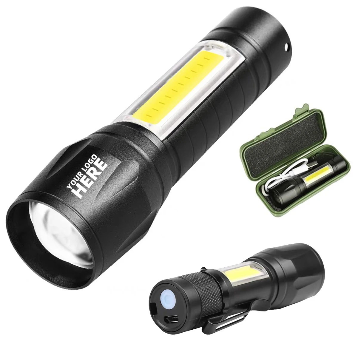 Portable Aluminum Led Flashlight 1