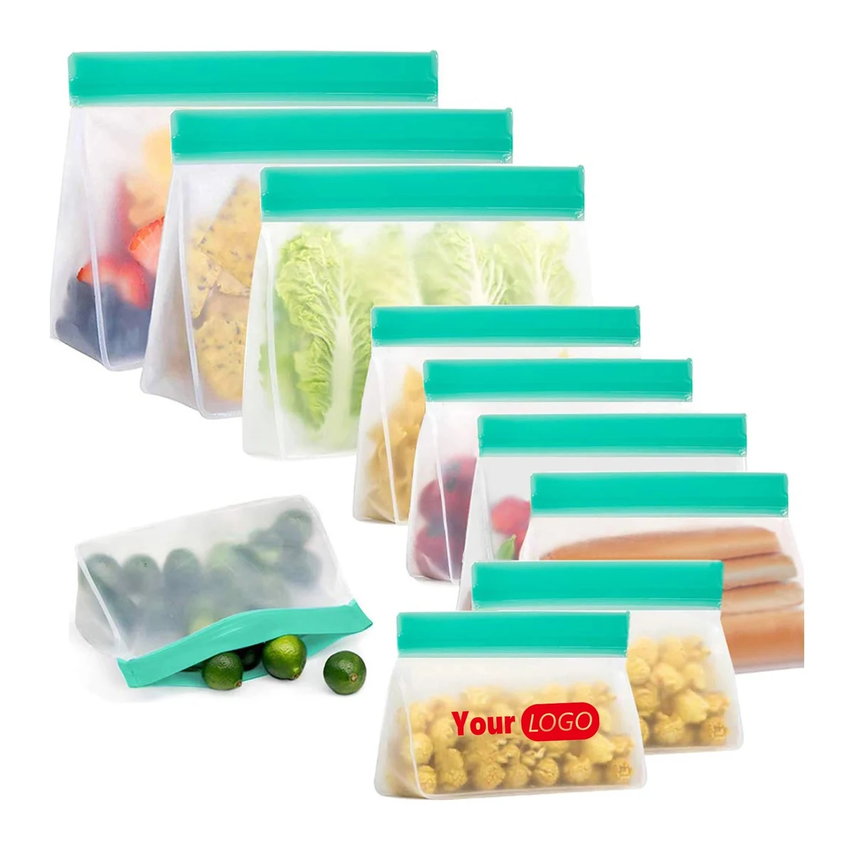 Large Reusable Food Storage Stand Bag 1