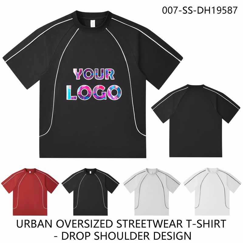 Customizable Bulk Oversized Tee | Personalized logo