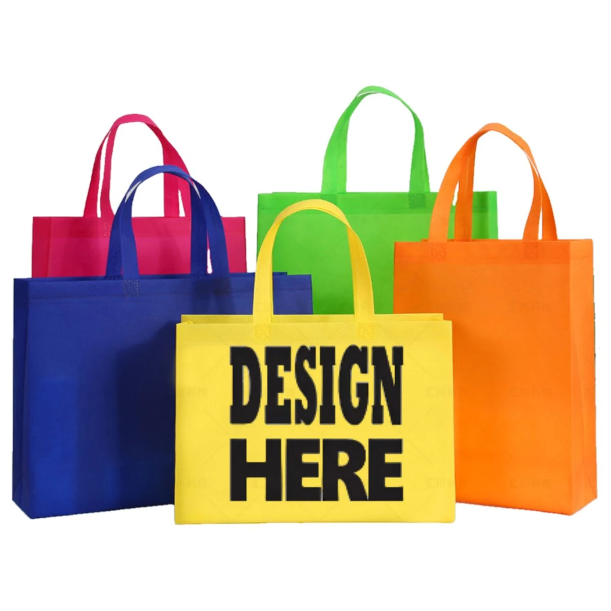Non Woven Tote Bag For Custom Logo Print 1