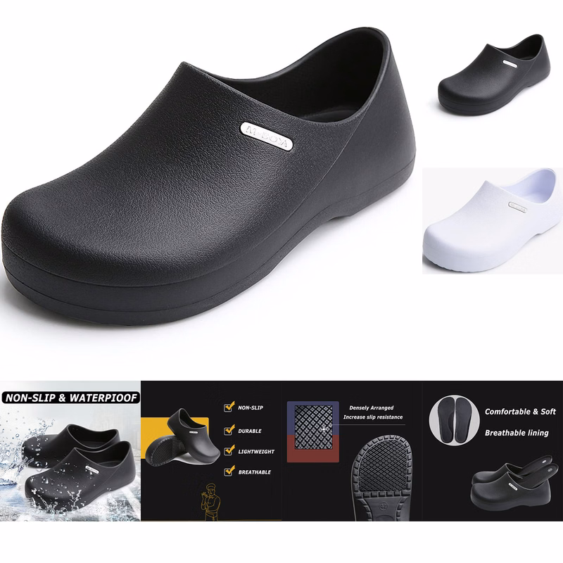 Mens Womens Non Slip Work Shoes Chef Shoes