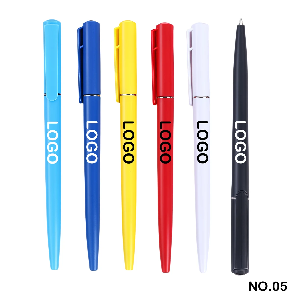 Colorful twisting-style business ballpoint pen 1