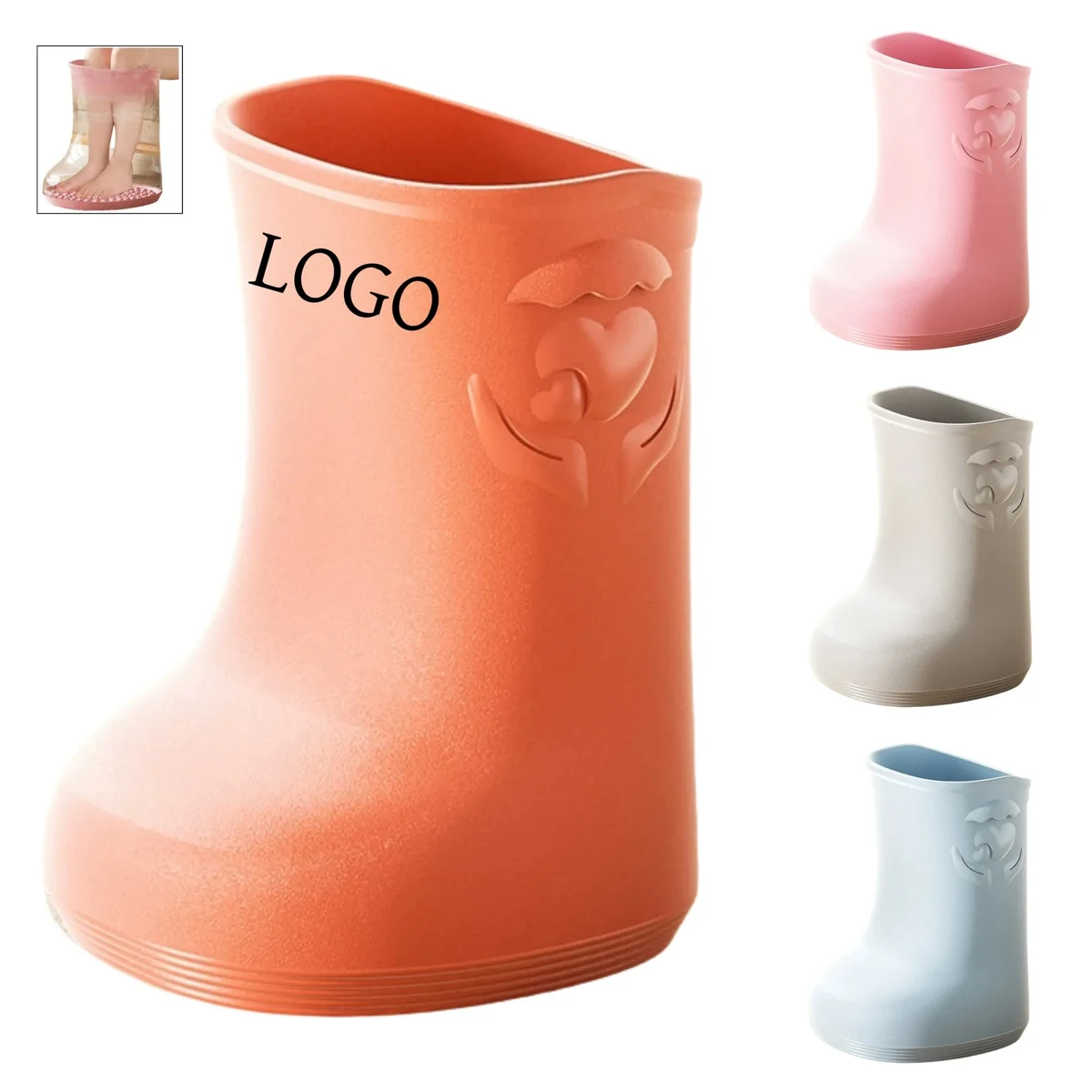 EVA Portable Deepened Foot Bath Bucket 1