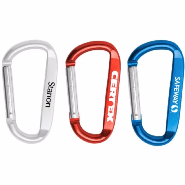 3 1/8" Aluminum Carabiners key chain (5 Days)