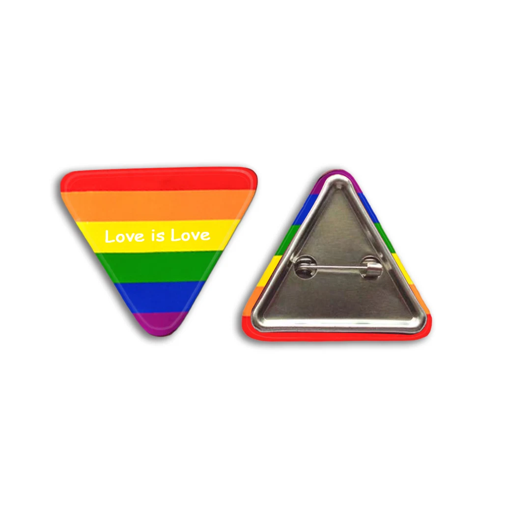 Triangle Lapel Pin/Buttons 1