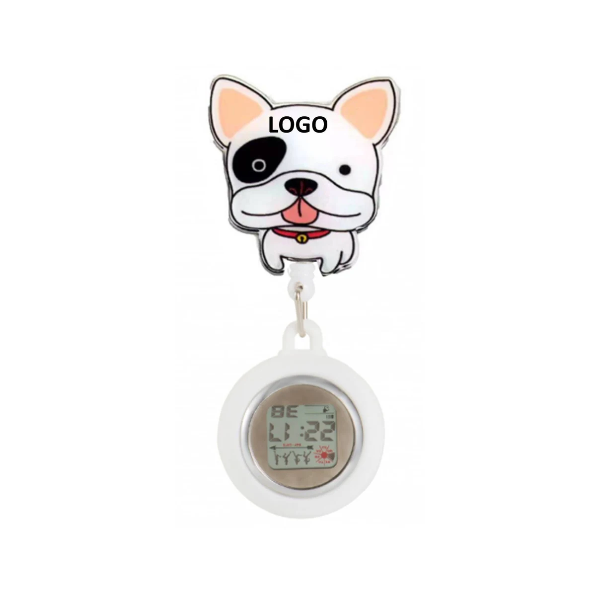 Medical Cute Brooch Silicone Nurse Watch 1