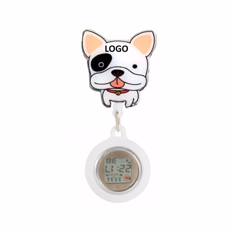 Medical Cute Brooch Silicone Nurse Watch