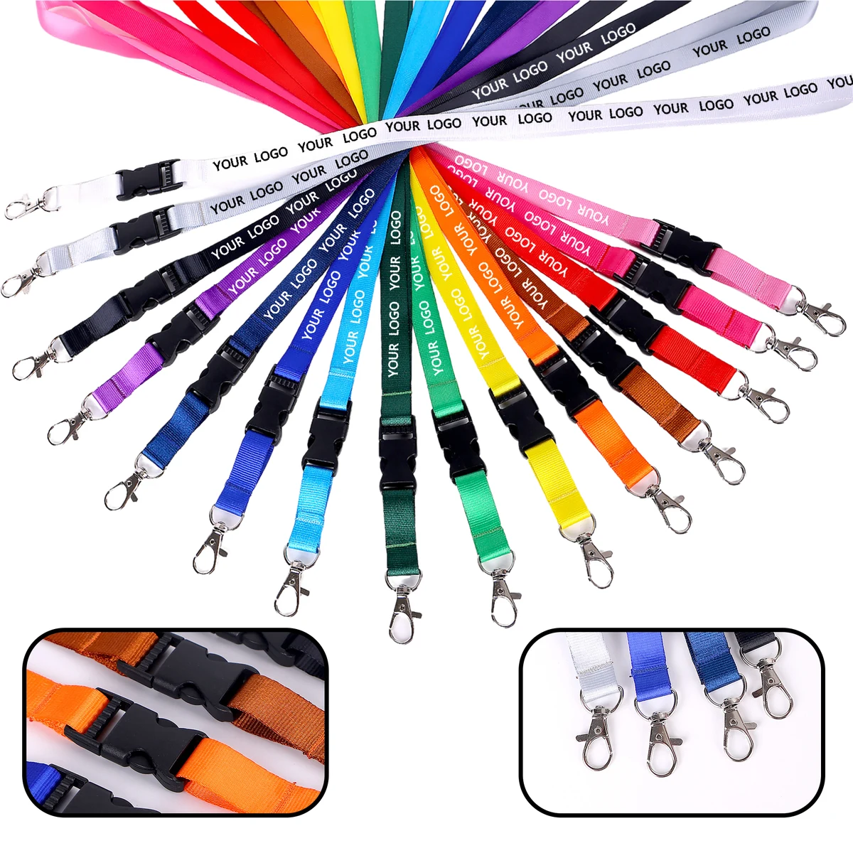 MOQ 10 PCS Detachable Lanyard 1