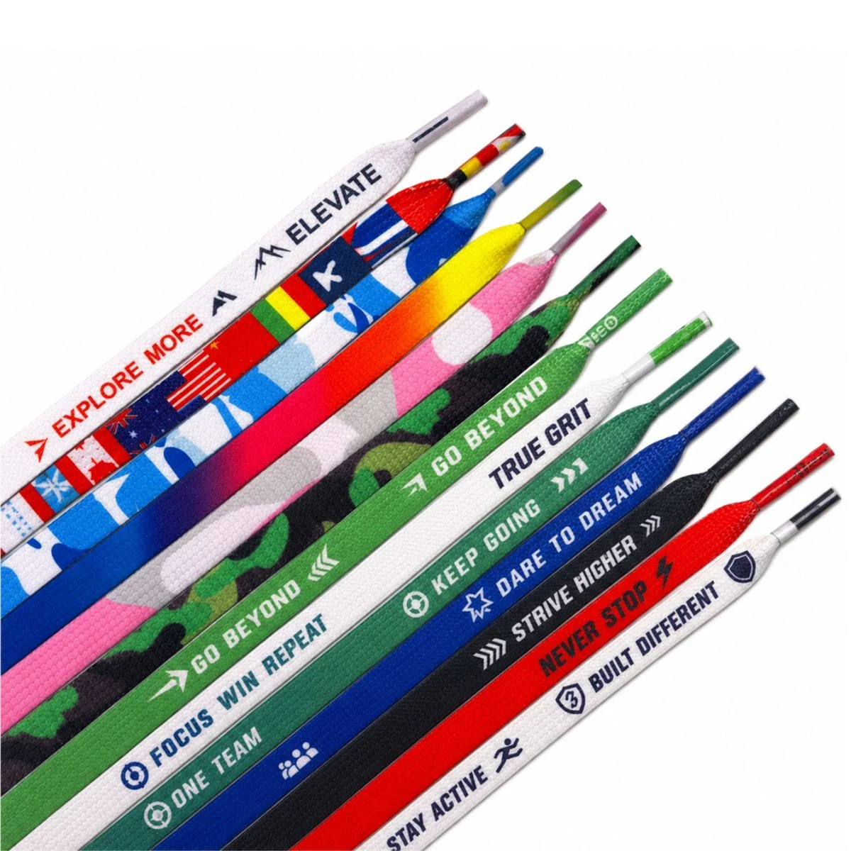 Dye-sublimated Shoelaces 1