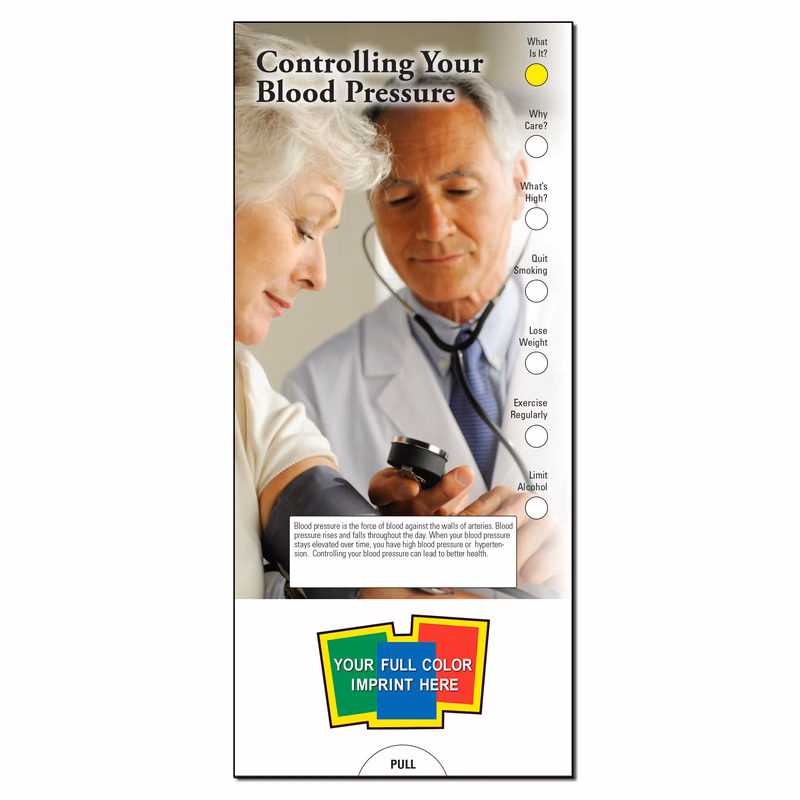 SLIDE CHART - Controlling Your Blood Pressure Slide Chart