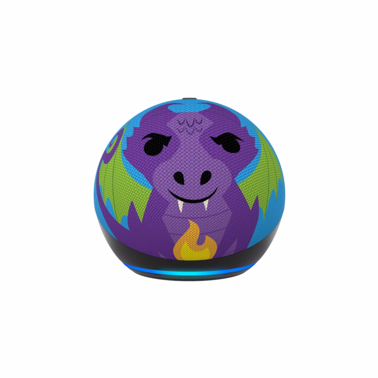 Amazon Echo Dot Kids Edition (5th Generation) - Dragon