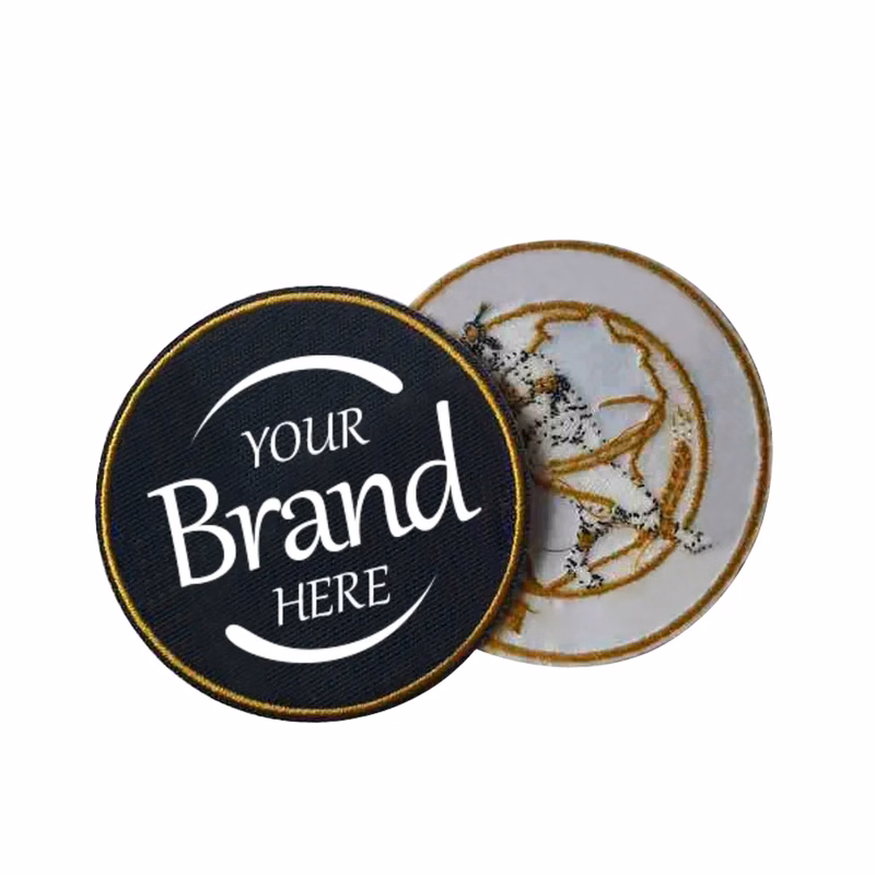Adhesive Back Or Sewn Up Embroidery Polyester Patch