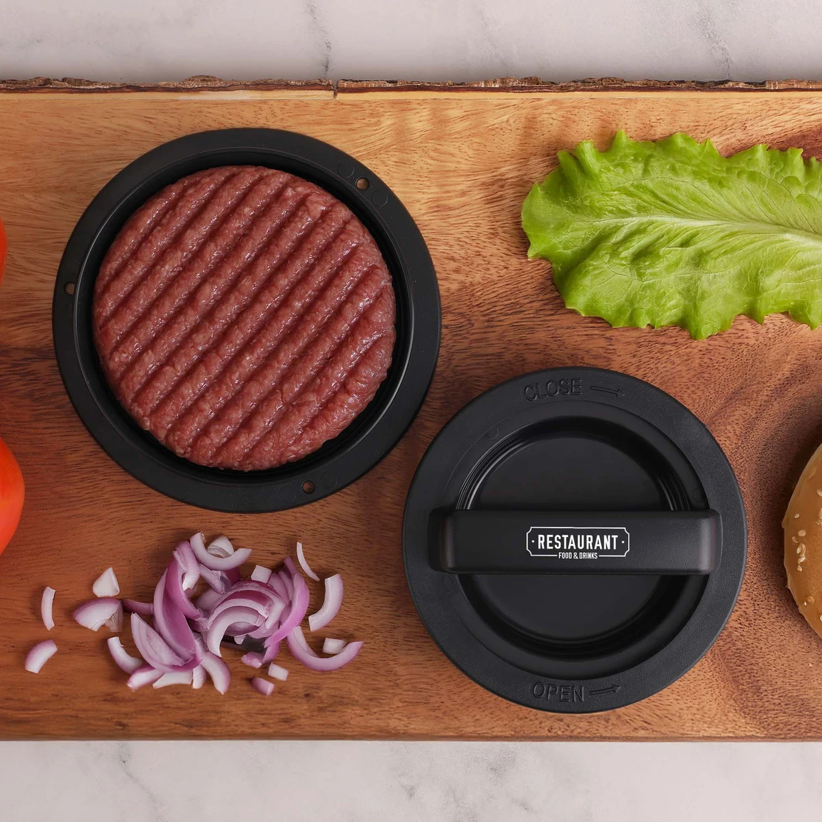 Perfect Patty Burger Press 1