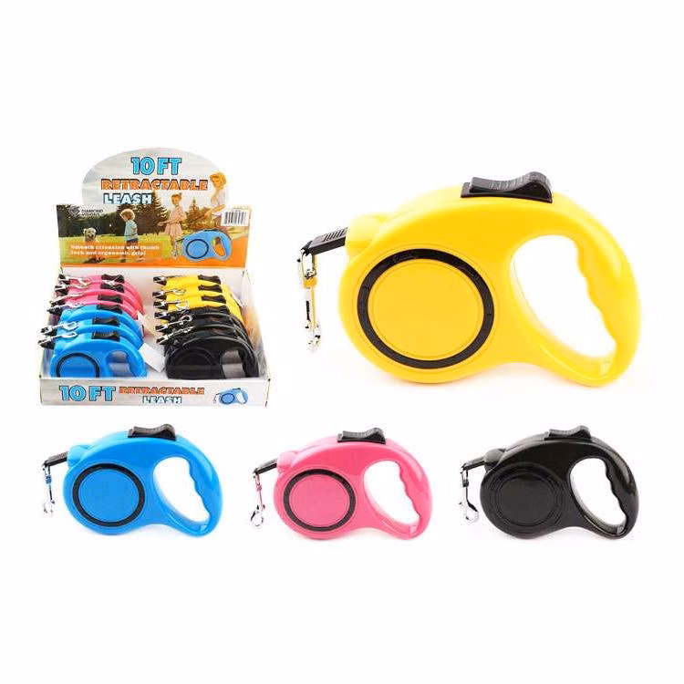 Retractable Dog Leashes - 10' Assorted Colors