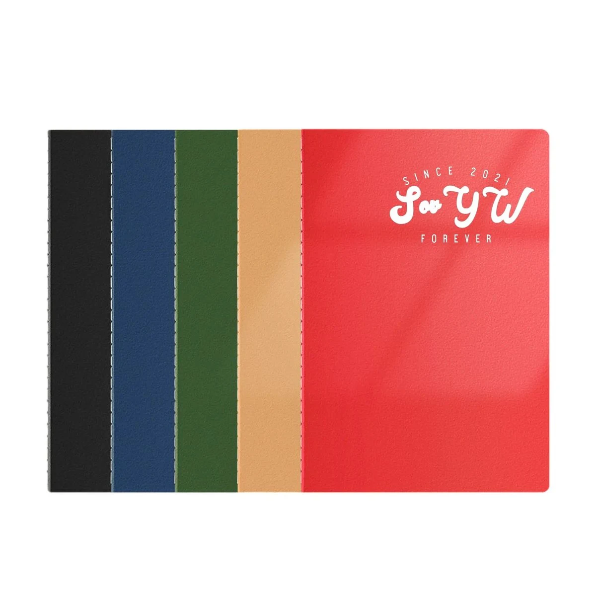 Customized Kraft Shell Horizontal Line Notebook 1