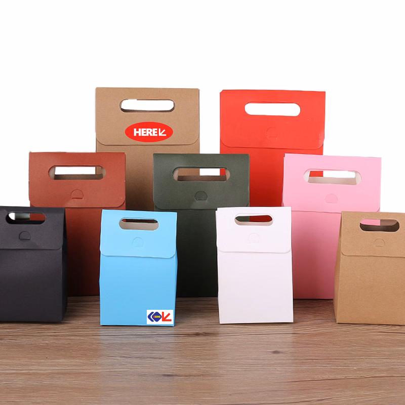 Eco-Friendly Gift Bag with Fold-Over Flap