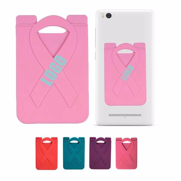 Pink Ribbon Smart Phone Wallet
