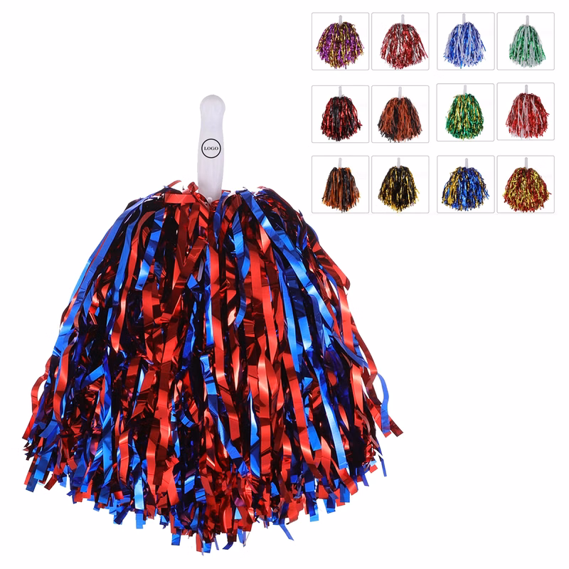 Custom 12" Cheerleading Handle Pom