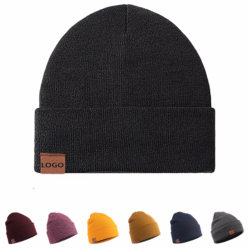 Thermal Knit Beanie with Fleece