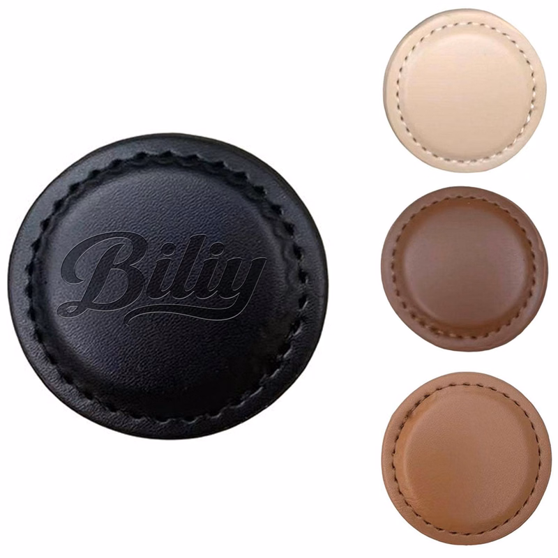 PU Leather Magnetic Golf Marker