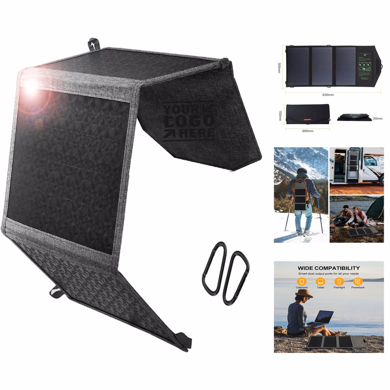 21W Portable Solar Panel Charger