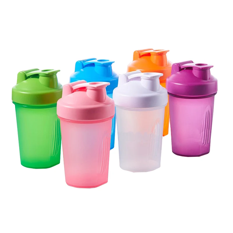 13.05oz Custom logo sports bpa free plastic shaker bottles, protein shaker cup 1