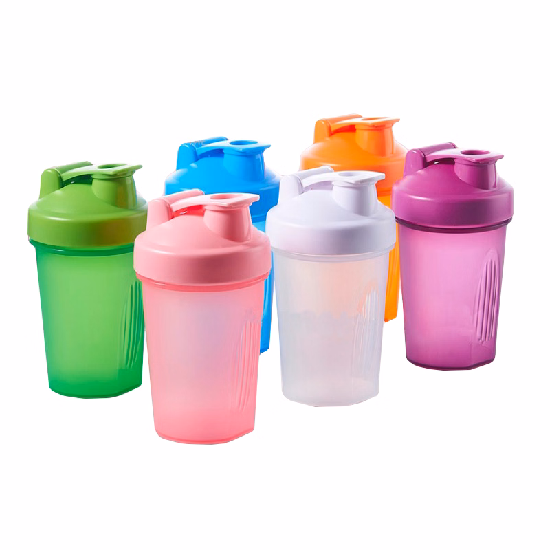 13.05oz Custom logo sports bpa free plastic shaker bottles, protein shaker cup