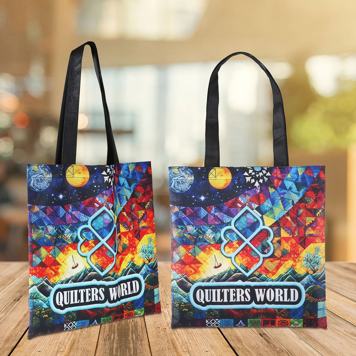 Sublimated Tote Bag (14" X 13-1/4") 1