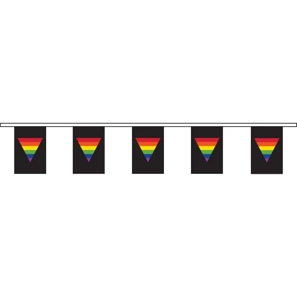 Black Rainbow Tri. 60' Streamer 1