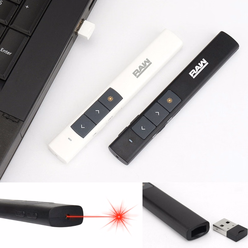 Presentation Clicker with 100m Range and Laser Pointer