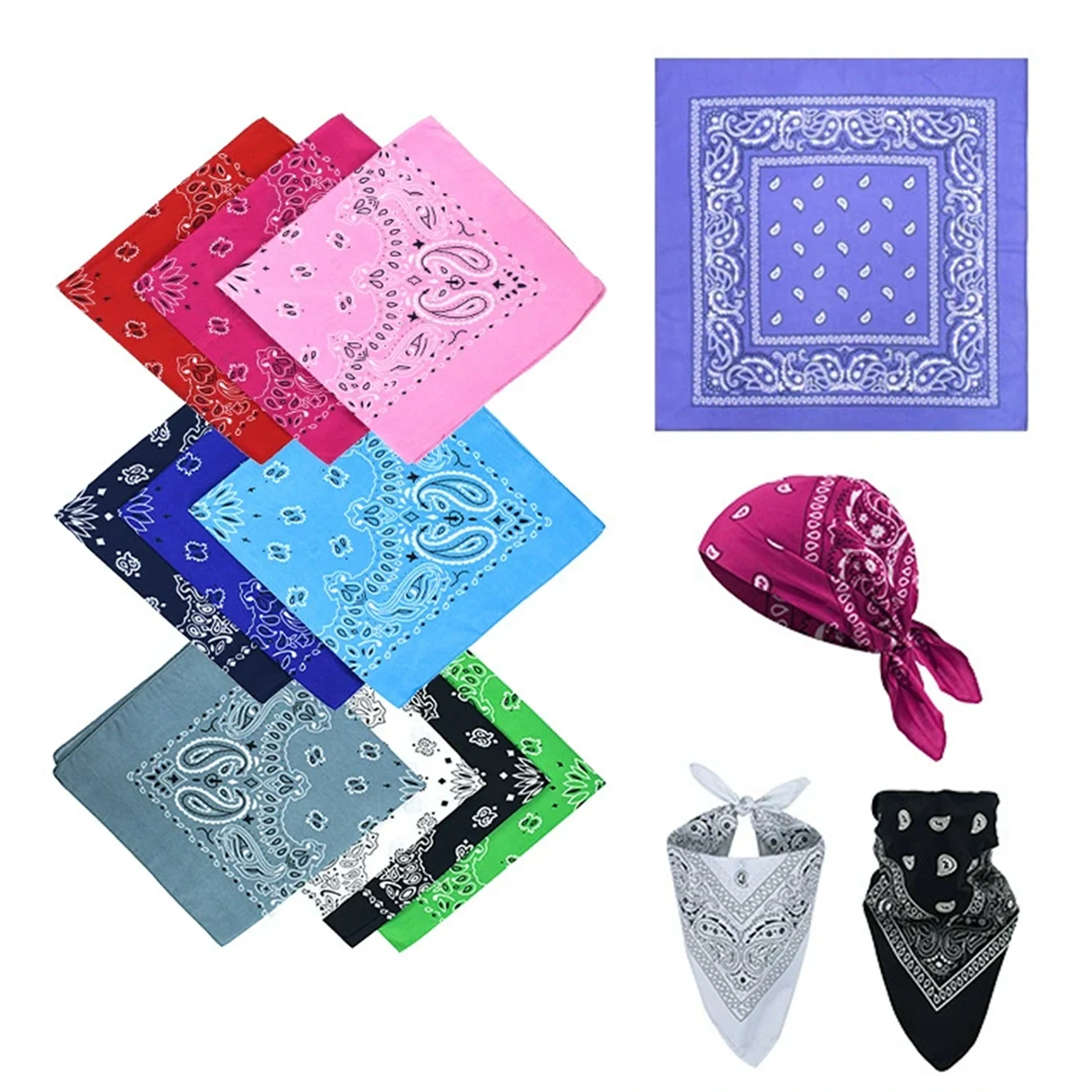 Custom-Made Polyester Printed Headscarf 1