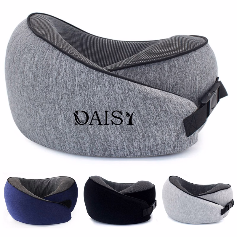 U-Shaped Memory Foam Neck Pillow – Ergonomic Travel Support